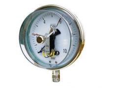 电接点压力表限制和自动回路工作